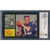 Image 1 : 1962 Topps #1 Johnny Unitas (BCCG 8)