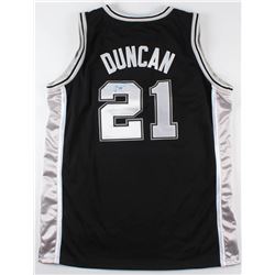 Tim Duncan Signed Spurs Jersey (JSA LOA)