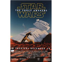 J.J. Abrams Signed  Star Wars: The Force Awakens  12x18 Photo (JSA COA)