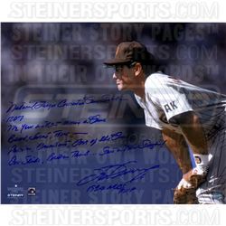 Steve Garvey Signed Padres 16x20 Photo with (7) Inscriptions (Steiner COA)
