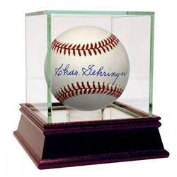 Charles Gehringer Signed OAL Baseball (JSA COA)