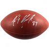 Image 1 : Rob Gronkowski Signed NFL "The Duke" Football (Steiner COA)