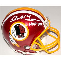 Darrell Green Signed Redskins Mini Helmet Inscribed  HOF 08  (JSA COA)