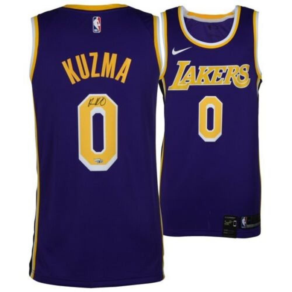 kyle kuzma signed basketball