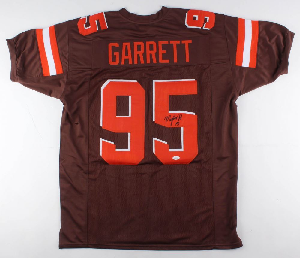 myles garrett signed jersey