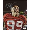 Image 1 : J. J. Watt Signed Wisconsin Badgers 8x10 Photo (JSA COA  Watt Hologram)