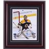 Image 1 : Tuukka Rask Signed Boston Bruins 14x16 Custom Framed Photo Display (Rask Hologram)