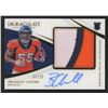 Image 1 : 2018 Immaculate Collection Rookie Premium Patch Autographs #5 Bradley Chubb