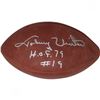 Image 1 : Johnny Unitas Signed Football Inscribed "H.O.F. 79" (JSA LOA)