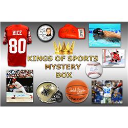 Kings of Sports Autograph Mystery Box - Series 1 (Limited to 75)(5 Autographs/2 or More Hall of Fame