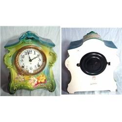 ANSONIA ROYAL BONN MODEL "LA FONTAINE", TDL (TRAN FUY LY) PAGE 610. BACK PLATE NOT ORIGINAL; AMERICA