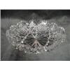 Image 1 : CUT CRYSTAL ROUND DISH. 6".