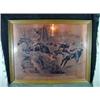 Image 1 : FRAMED ETCHING ON COPPER "THE BROOK" SIGNED BY STURGESS 19"X23.5"