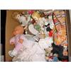 Image 1 : BOX LOT OF ASSORTED ITEMS INCLUDING VARIOUS ASSORTMENTS THAT COULD INCLUDE DOLLS, VINTAGE AND ANTIQU
