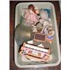 Image 1 : BOX LOT OF ASSORTED ITEMS INCLUDING VARIOUS ASSORTMENTS THAT COULD INCLUDE DOLLS, VINTAGE AND ANTIQU