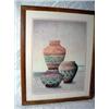 Image 1 : SOUTHWEST INDIAN POTTERY PRINT BY CARLOS RIOS. 21