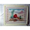 Image 1 : FRAMED SOUTHWEST STYLE PRINT DEPICTING INDIAN POT