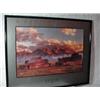Image 1 : FRAMED POSTER "WYOMING JULY 1890" OF MOULTON RANC