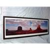Image 1 : FRAMED POSTER "MOMUMENT VALLEY NATIONAL PARK ARIZ