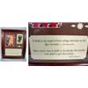 Image 1 : FRAMED AND MATTED RALPH WALDO EMERSON QUOTE WITH 