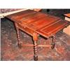 Image 1 : EXPANDING BARLEY TWIST TABLE 30"X24"X24".