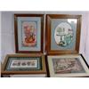 Image 1 : COLLECTION OF FOUR FRAMED AND MATTED PRINTS INCLU
