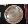Image 1 : ROGERS AND BRO ROUND SILVERPLATE TRAY HEAVILY ENG