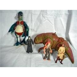 BAG OF MISCELLANEOUS PLASTIC MOULDED STAR WAR FIG