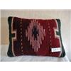 Image 1 : ZAPOTEC INDIAN WOVEN KNIFE EDGE STYLE PILLOW IN 1