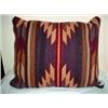 Image 1 : ZAPOTEC INDIAN WOVEN KNIFE EDGE STYLE PILLOW IN 1