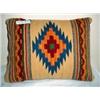 Image 1 : ZAPOTEC INDIAN WOVEN KNIFE EDGE STYLE PILLOW IN 1