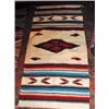 Image 1 : INDIAN WOVEN WOOL SADDLE BLANKET MADE IN MEXICO. 