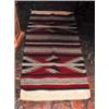 Image 1 : INDIAN WOVEN WOOL SADDLE BLANKET MADE IN MEXICO. 
