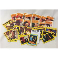 DICK TRACY TRADING CARDS - TOPPS -1980 X 52