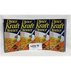 4 BOXES UNOPENED KRAFT DINNER - NHL - 1990