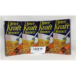 4 BOXES UNOPENED KRAFT DINNER - NHL - 1990