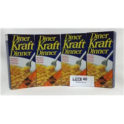4 BOXES UNOPENED KRAFT DINNER - NHL - 1990