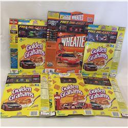 FULL SET OF 5 DIE-CAST CARS CEREAL BOXES (2 OF #45)