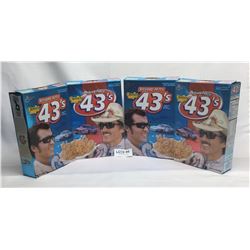 4 GENEREAL MILLS CHEERIOS RICHARD PETTY 43'S