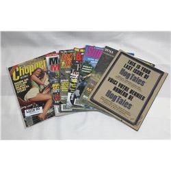 CHOPPERS MAGAZINE DEC78 IN PLASTIC BAG WITH CARDBOARD PROTECTOR + HOGG TALES JULY/AUG 2011 + STURGIS