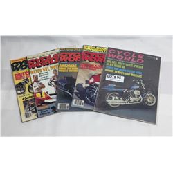 CYCLE WORLD MAGAZINES - NOV 1969 IN PROTECTOR + JUNE84 + NOV85 + MAY90 + JULY90