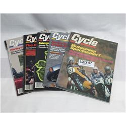 CYCLE MAGAZINES JAN 1970 IN PROTECTOR + NOV83 + MAY84 + JUNE85 + MARCH87