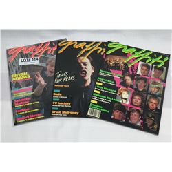 GRAFITTI MAGAZINES INC BRYAN ADAMS OCT85