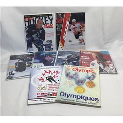 VARIOUS HOCKEY MAGAZINES INC BECKETT HOCKEY ETC