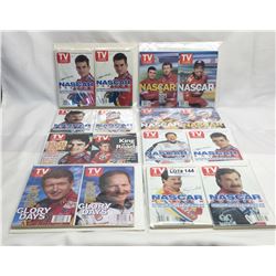TV GUIDES - 16 SPORTS THEMED - IN PROTECTORS