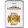 Image 1 : 1904-S $20 Liberty Head Double Eagle Gold Coin NGC MS64