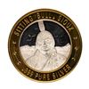 Image 1 : .999 Fine Silver Sitting Bull, Sioux $10 Limited Native American Series Gaming T