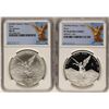Image 1 : Set of 2018 Mexico 1 Onza Silver Libertad Coins NGC MS70 & PF70 Ultra Cameo