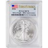 Image 1 : 2016 $1 American Silver Eagle Coin PCGS MS70 First Strike