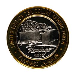 .999 Fine Silver Flamingo Casino Laughlin, NV $10 Limited Edition Gaming Token